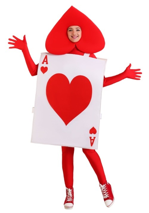 Ace of Hearts Costume for Adults