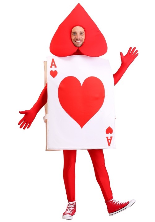 Ace of Hearts Costume for Adults