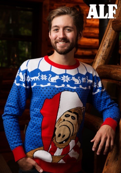 Alf Ugly Christmas Adult Sweater
