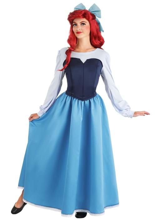 Disney Women's The Little Mermaid Ariel Blue Dress Costume 7 Disney Women's The Little Mermaid Ariel Blue Dress Costume