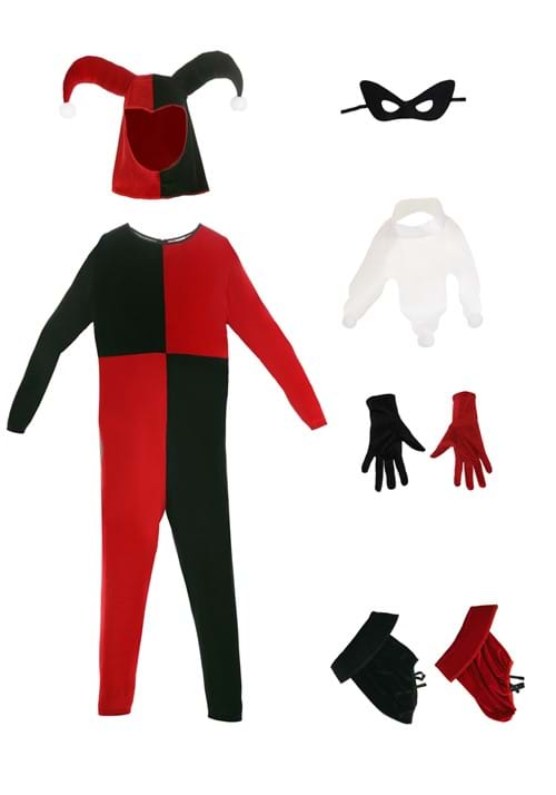 Plus Size Deluxe Harley Quinn Costume