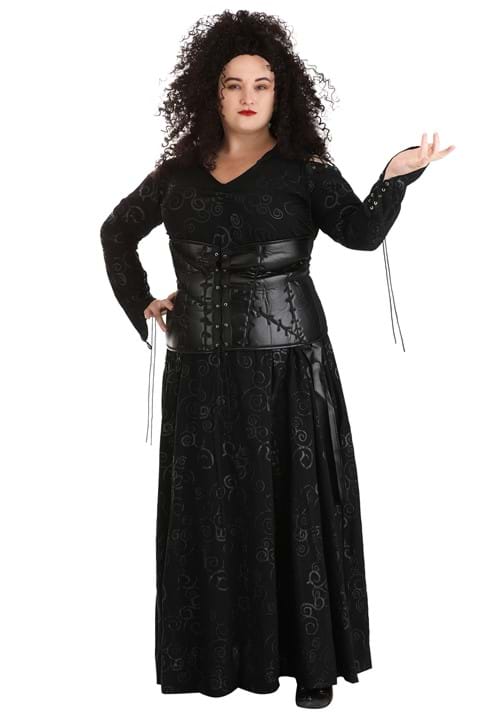 Deluxe Plus Size Harry Potter Bellatrix Costume for Women 3 Deluxe Plus Size Harry Potter Bellatrix Costume for Women