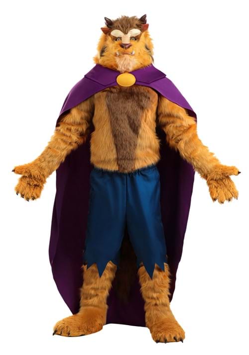 Authentic Caped Disney Beast Men's Costume