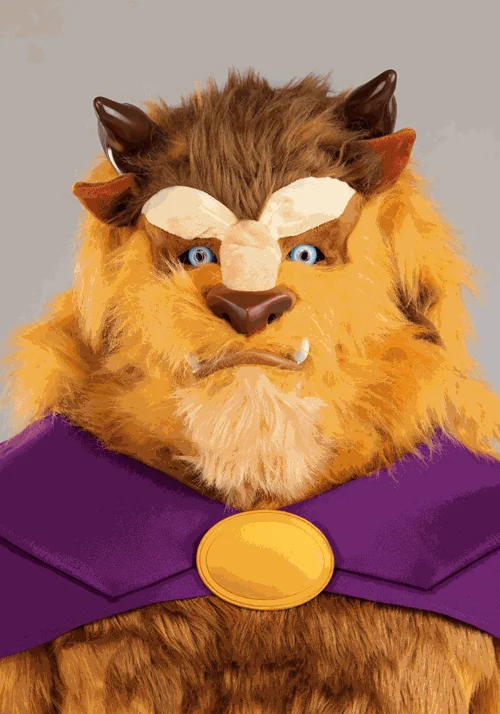 Authentic Caped Disney Beast Men's Costume 9 Authentic Caped Disney Beast Men's Costume