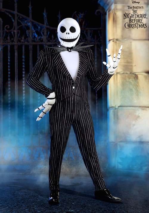 Authentic Disney Jack Skellington Men's Costume