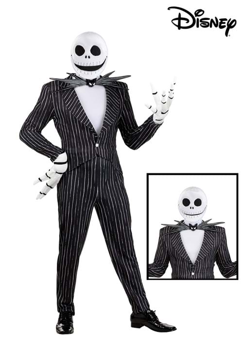 Authentic Disney Jack Skellington Men's Costume