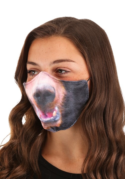 Adult Bear Sublimated Face Mask