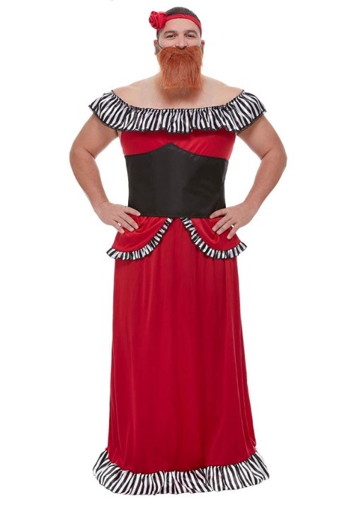 Bearded Lady Costume for Adults
