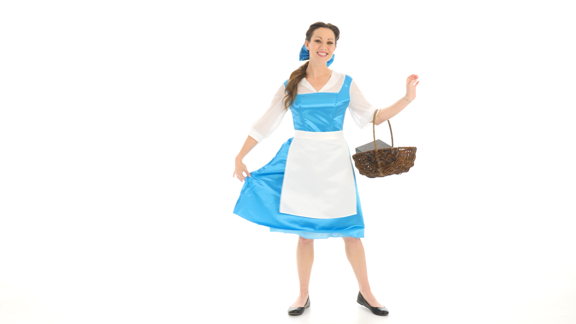Adult Belle Blue Costume Dress