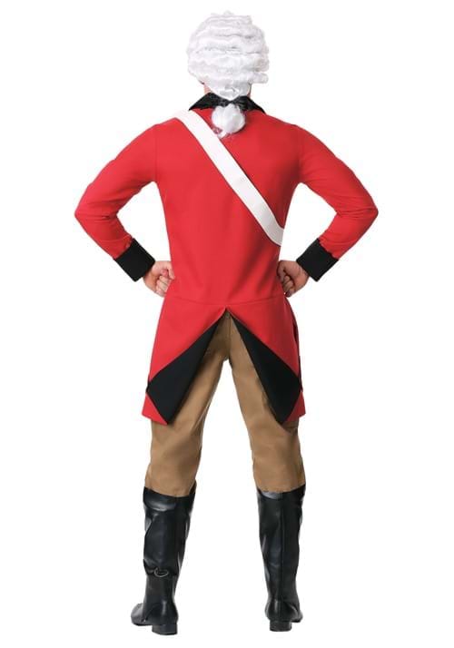 Adult British Red Coat Plus Size Costume