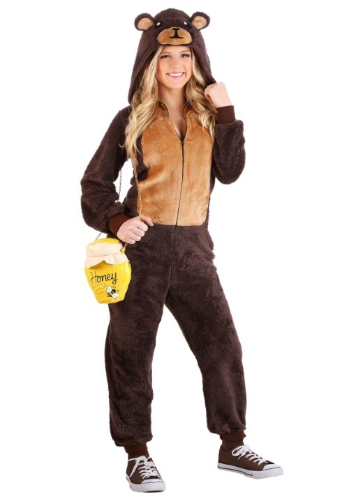 Brown Bear Adult Costume Onesie