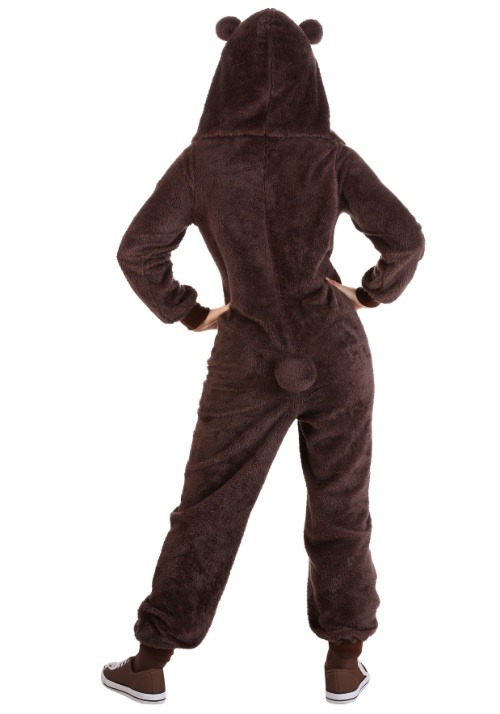 Brown Bear Adult Costume Onesie