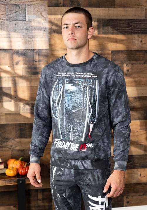 Adult Cakeworthy Friday the 13th Tie Dye Crewneck