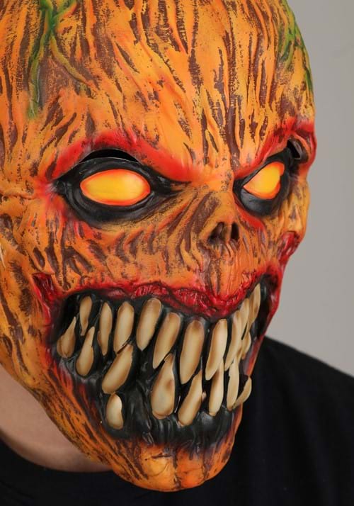 Carnivorous Pumpkin Costume Mask for Adults 3 Carnivorous Pumpkin Costume Mask for Adults