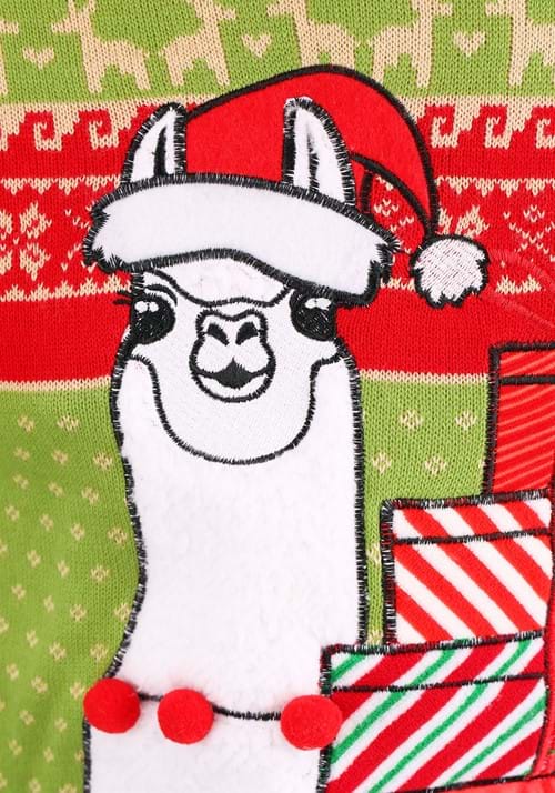 Christmas Llama Ugly Sweater for Adults