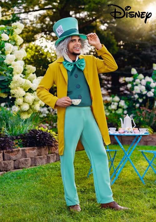 Classic Disney Mad Hatter Men's Costume