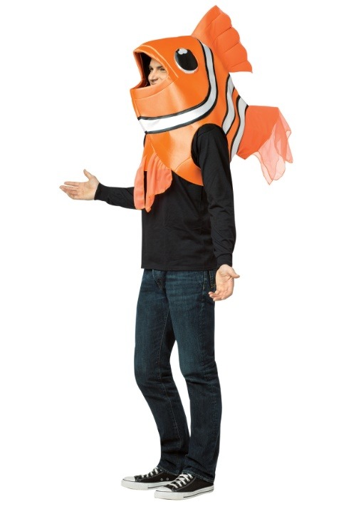Adult Orange Clown Fish Costume