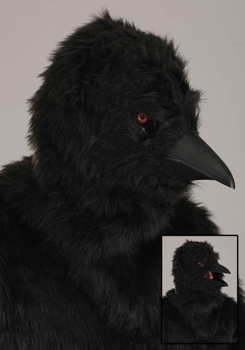 Crow Mascot Adult Costume 3 Crow Mascot Adult Costume