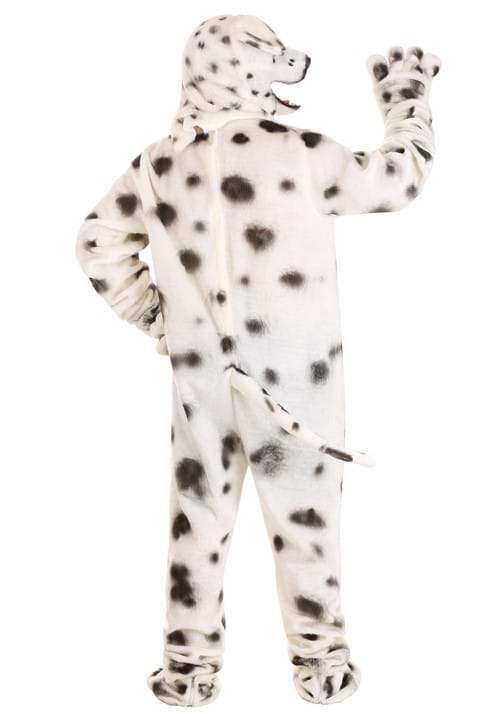 Adult Dalmatian Suit With Mouth Mover Mask