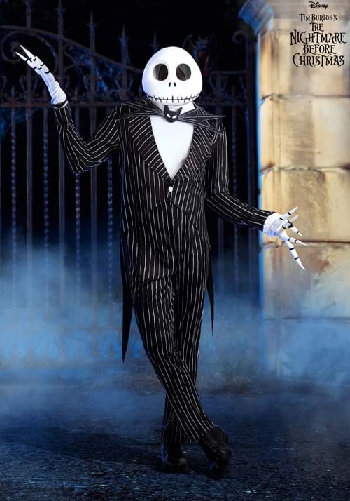 Deluxe Disney Jack Skellington Costume for Men