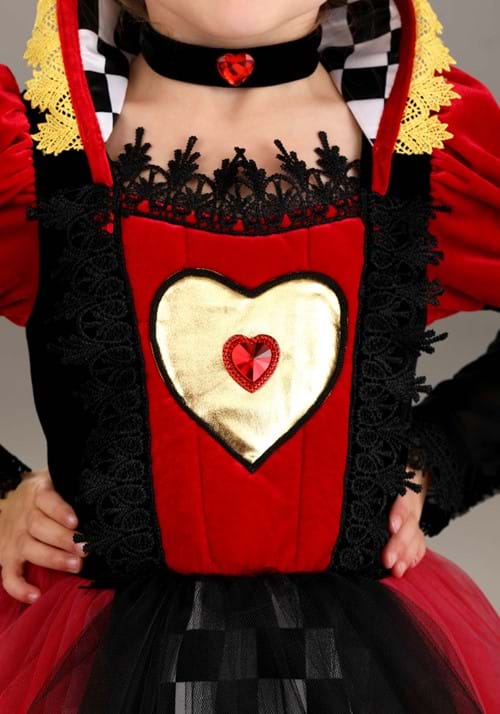 Toddler Ravishing Queen of Hearts Costume 5 Toddler Ravishing Queen of Hearts Costume
