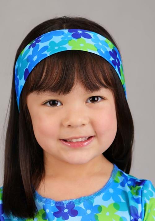 Girl's Wild Flower 70's Disco Toddler Costume Dress 3 Girl's Wild Flower 70's Disco Toddler Costume Dress