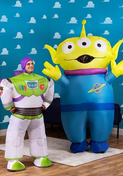 Disney Toy Story Adult Alien Inflatable Costume