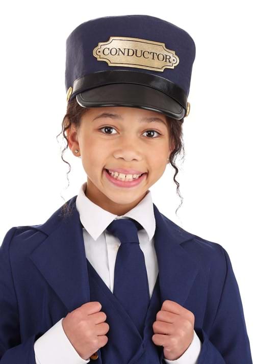 Kids Train Conductor Costume Hat