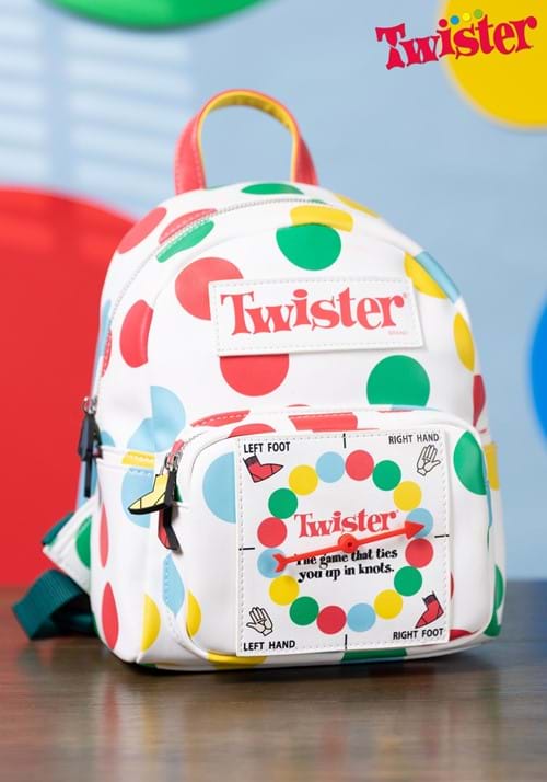 Hasbro All Over Print Twister Mini Backpack