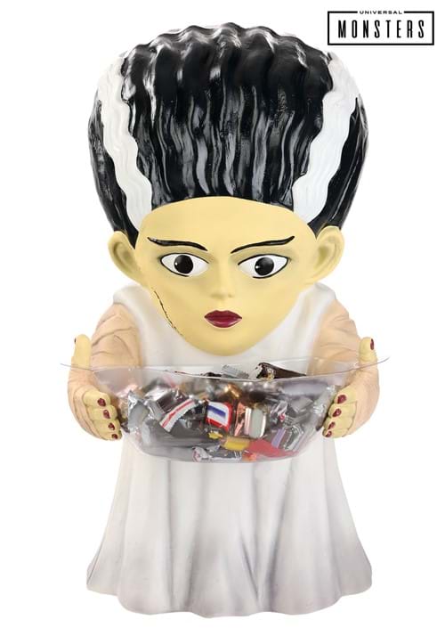 23-Inch Universal Monsters Bride of Frankenstein Treat Bowl Decoration