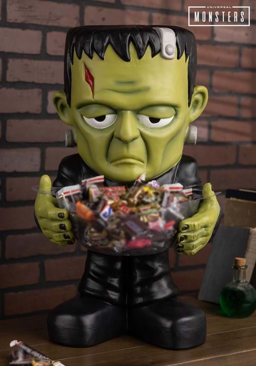 21.5-Inch Universal Monsters Frankenstein Treat Bowl Decoration