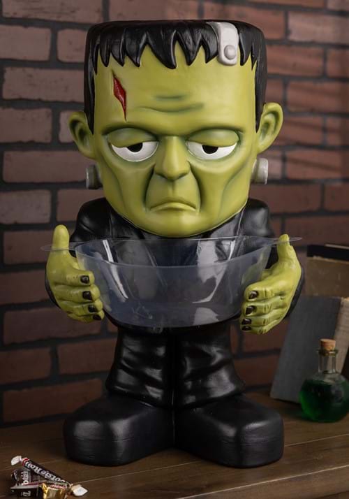21.5-Inch Universal Monsters Frankenstein Treat Bowl Decoration 4 21.5-Inch Universal Monsters Frankenstein Treat Bowl Decoration