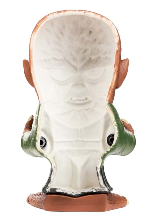 23-Inch Wolf Man Universal Monsters Candy Bowl Decoration