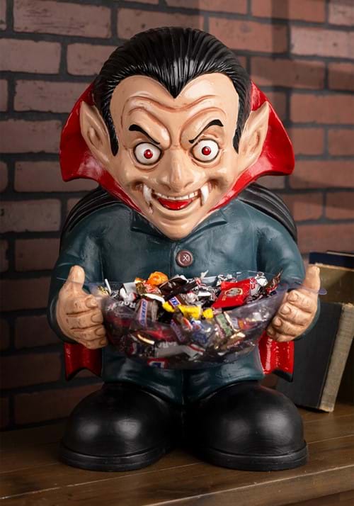 22-Inch Vampire Treat Bowl Decoration