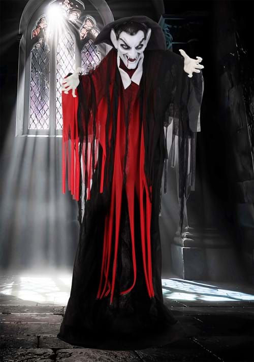 5.3FT Viscount Viktor Vampire Animatronic Decoration - Scream Saver