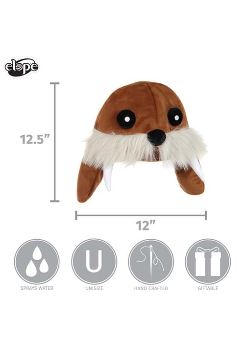 Walrus Spray Toy Costume Hat 8 Walrus Spray Toy Costume Hat