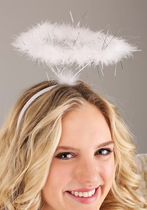 White Angel Halo Costume Headband