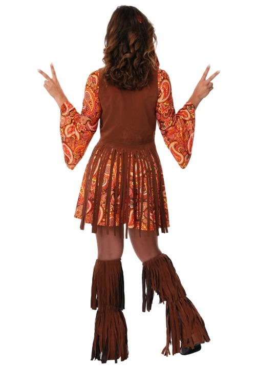 Fringe Hippie Costume for Women