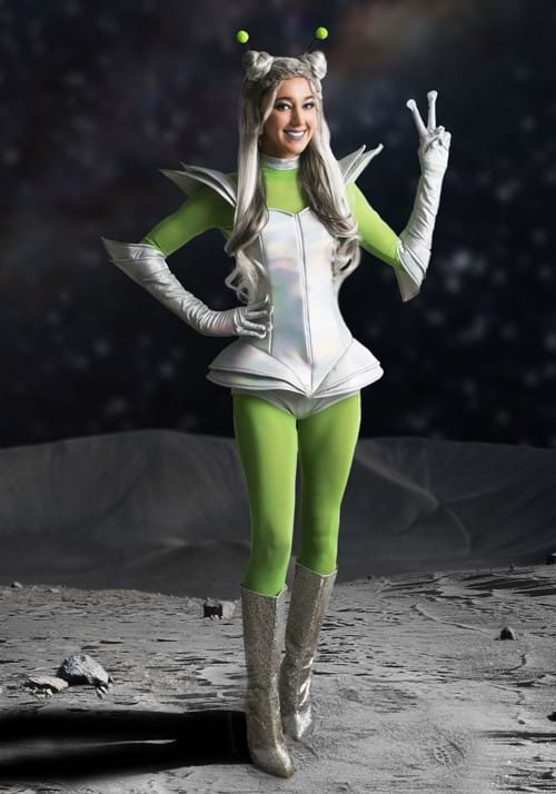 Galactic Alien Babe Women's Costume 4 Galactic Alien Babe Women's Costume
