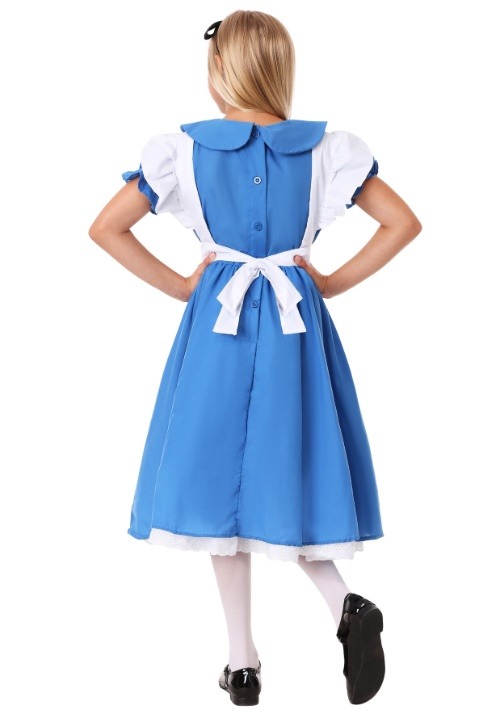 Deluxe Girl's Alice Costume Dress