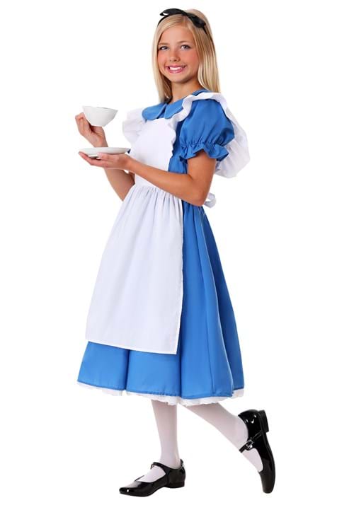 Deluxe Girl's Alice Costume Dress