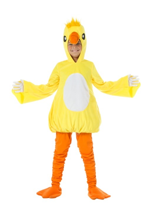 Yellow Duck Costume for Kids