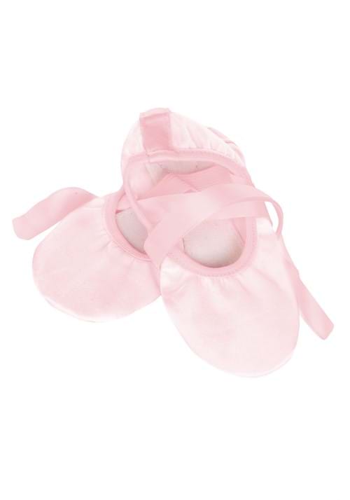 Girl's Faux Satin Ballet Costume Slipper