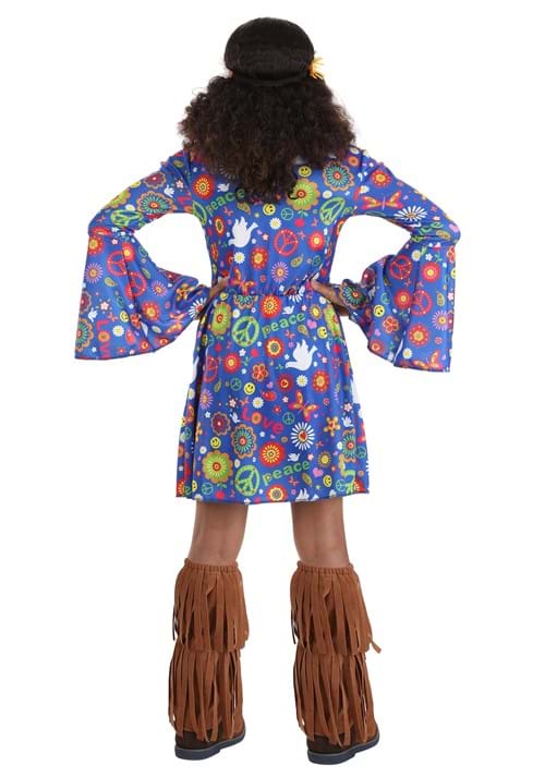 Flower Power Hippie Girl's Costume Dress
