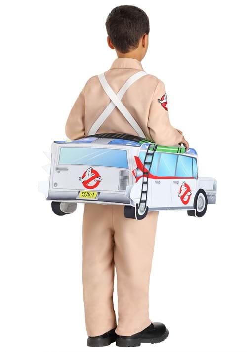 Child Ghostbusters Ecto-1 Ride In Costume