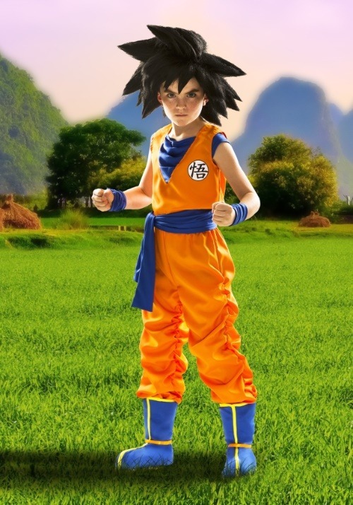 Dragon Ball Z Goku Wig for Kids