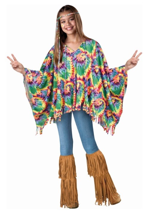 Girl's Hippie Poncho