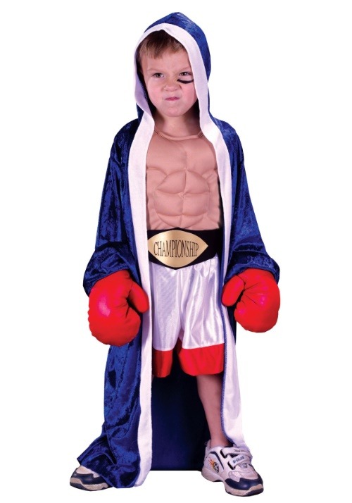 Kid's Lil' Champ Boxer Costume