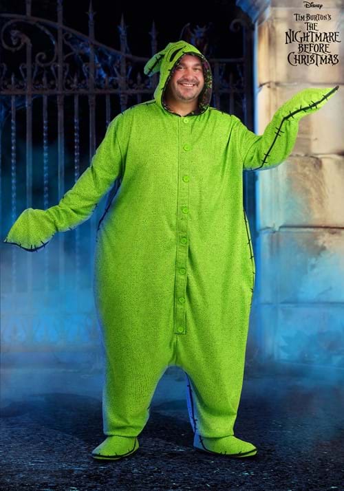 Plus Size Disney Oogie Boogie Onesie Adult Costume