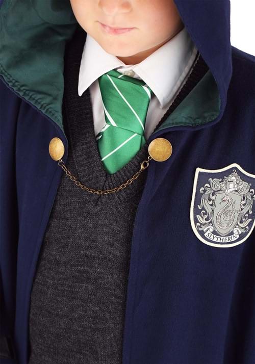 Child Harry Potter Vintage Hogwarts Slytherin Robe 4 Child Harry Potter Vintage Hogwarts Slytherin Robe